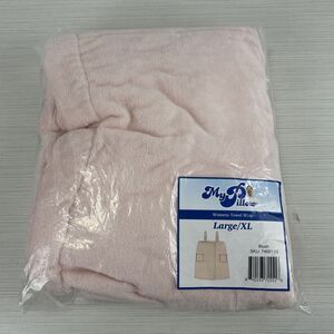 My Pillow Women’s Towel Wrap Blush Size Large/XL NEW